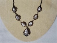 Vintage Teardrop Necklace