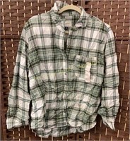 Universal Thread Button-Up Shirt XXL Moss Green