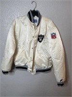 Vintage NFL LA Raiders Starter Jacket White