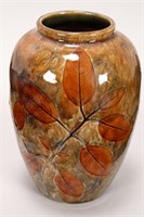 Royal Doulton Lambeth 'Autumn Foliage' Vase,
