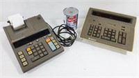 Calculatrices vintage dont Litton Monroe 430
