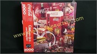 Coca-Cola Brand 2000 Piece Jigsaw Puzzle