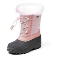 Size 10 Kushyshoo Snow Boots Lined Waterproof  Tod