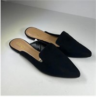New Rouge Helium Diary Black Suede Mule Size: 11