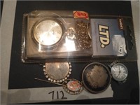 VINTAGE WATCHES & PINS