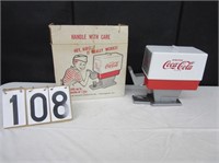 Vintage Kids Coca Cola Machine in Original Box