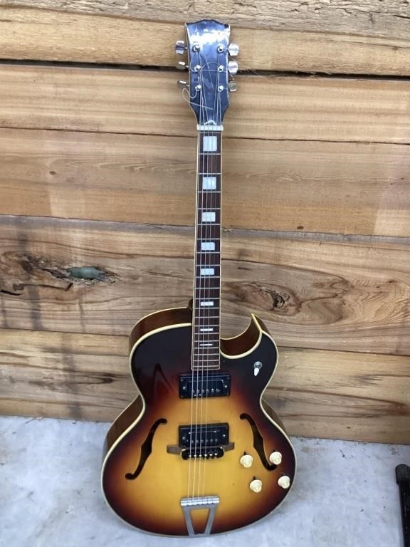 Vintage tempo hollow body electric guitar (MIJ)