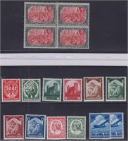 Germany Stamps 1930s Mint NH sets CV $623