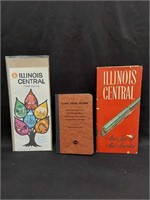 Illinois Central Railroad Time Tables & Rule Book