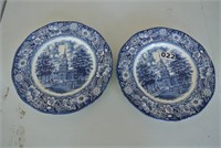 Blue And White Plates