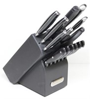 New-"Farberware" 15 Pc Forged Stainless Knife Set