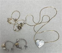 Montana Silversmiths earrings & necklace set