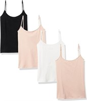 Amazon Essentials Women's 4-Pack Camisoles - Small