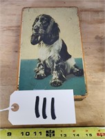 Vintage Dog Tin