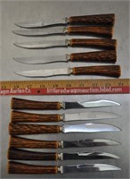 Vintage Crown Sheffield knife set
