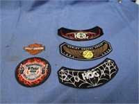 Harley patches .