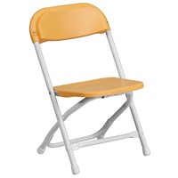 $30  Flash Furniture - Kids Folding Chair - Yellow