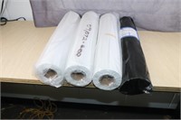 4 18" wide rolls of drawing paper. Tons of fun!