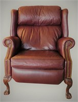 Motioncraft by Sherrill 3-Way Leather Recliner