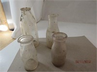 4 Dairy Milk Bottles Lansing, Rosebud