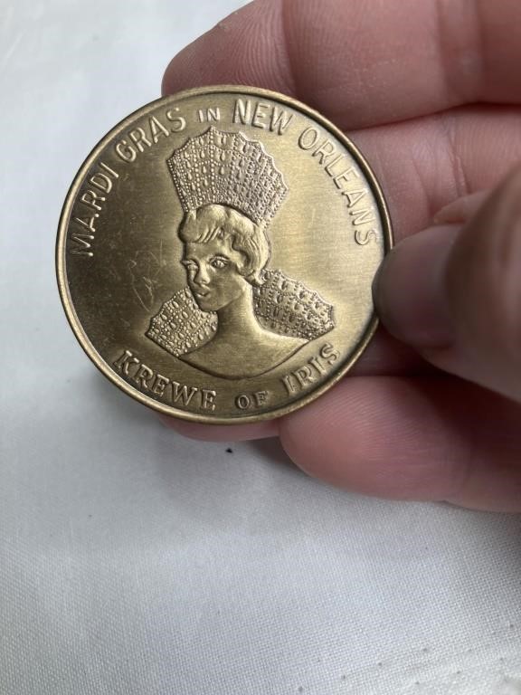 Mardi Gras Doubloon Auction