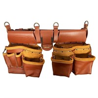 $139  Master's 52.5 in. Brown Leather Rig (2-Bag)