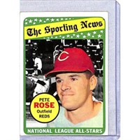 1969 Topps Pete Rose Allstar Wax On Front