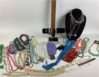 Costume jewelry- necklaces & bracelets