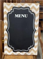 Nice chalk Menu board