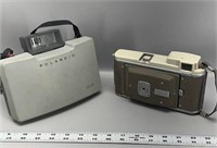 Vintage Polaroid cameras Polaroid 210 and land