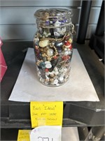 Ball “ideal” jar full of beads