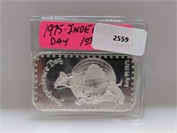 1oz .999 Silv Independence Day Bar