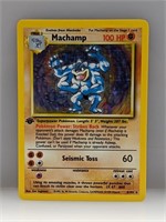 1999 Pokemon 1st Edition Machamp Holo 8