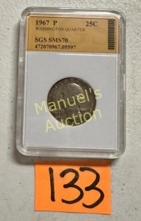 JULY COIN AUCTION