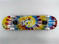 Yocaher Tiedye Skateboard 31.5" x 8"