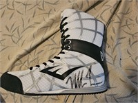 Mike Tyson signed shoes fiterman