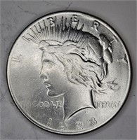 1928 s Better Date Peace Silver Dollar