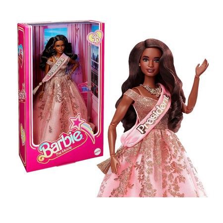 Mattel Barbie President in Pink/Gold Dress