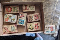 Vintage Wooden Blocks