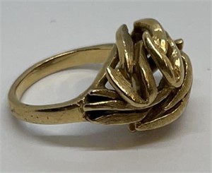 14KT Gold Filigree Ring