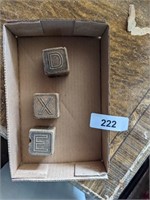 Vintage Wooden Blocks