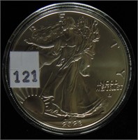 2023 Silver Eagle .999 MS.