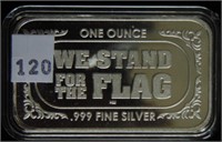 2023 NRA 1 Troy Oz. Silver ,999 "We Stand for the