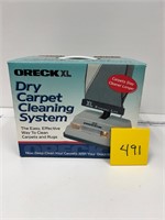 NIB Oreck XL Dry Carpet Cleaning System