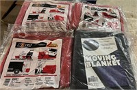 4 Unused Moving Blankets.