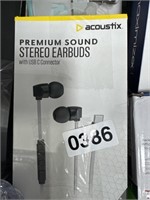 ACOUSTIX STERO EARBUDS