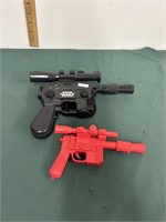 Original 1978 and 1997 Star Wars Hans Solo Blaster