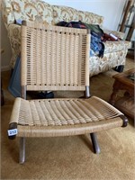 MCM WOVEN CHAIR