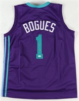 Autographed Muggsy Bogues Jersey