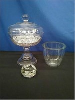 Box Glass/Crystal Decor-Paper Weight, Vase, Dish